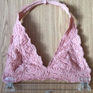 Pink Lace Bralette